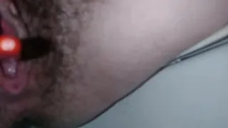 Babe masturbates with her toothbrush for her boyfriend and records herself