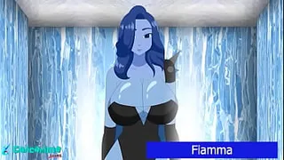 Fiamma's first emotion | Caricanimastudio