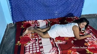 Interracial Indian BBW Horny Big Boobs Housewife