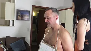 Giantess Femdom Ladies Group humiliate and domdinate slave