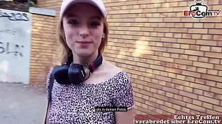 Teen Tourist Student's Outdoor Street Sexcapade