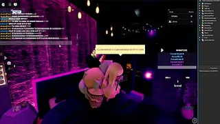 Lesbian girl have sex with a femboy in a condo