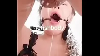 Props deep throat/saliva drawing/vomit/snot/tears/snot/bukkake, what a cool feeling like a bareback ejaculation