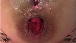 I gave my ass so much that it turned inside out. I love to feel a fist fucking me until my ass is all blown open and my lips showing. I'm a broken bitch.