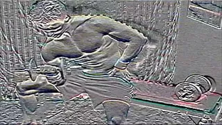 18 yr old Reese Rideout Working Out