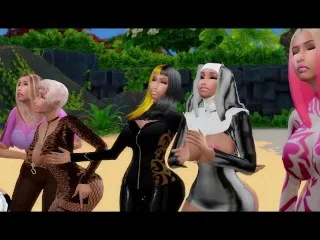 Nicki Minaj x Simba - Hardcore Scene in Sims 4 Preview