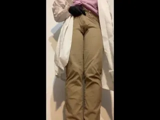 Doctor Can't Hold Her Pee - Hospital Urgent Scene