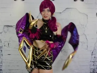 League of Legends Cosplay Sissyfication (KDA) - OmankoVivi (Evelynn, Akali)