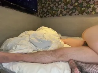 Japanese Footjob & Riding - Bunny Girl Porn