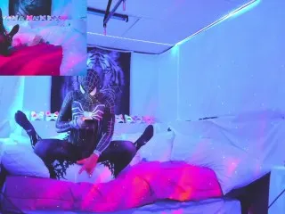 @SexyNeonKitty Live on Chaturbate - Spider-Gwen Squirts Fucked by Spiderman