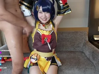 Japanese Cosplayer's Armpit & Hand Job Delight