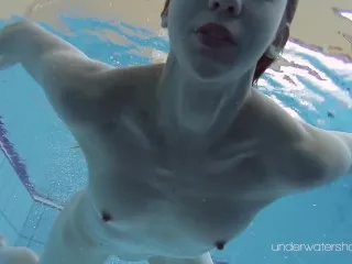 Sexy Redhead Roxalana Underwater Hardcore