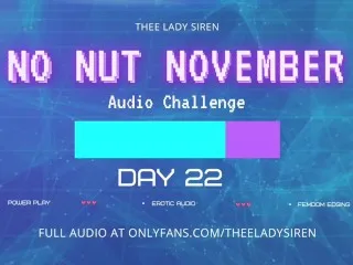 November 22: No Nut Audio Challenge