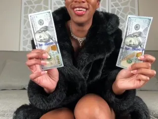 $200 Reparations: eKrystalline's BNWO/Findom Domination - Ebony Femdom