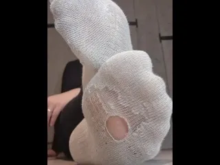 Hot Porn Show Through Peepholes - Dirty White Socks