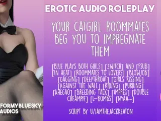 [Impregnate Adorable Catgirls] Audio Roleplay Erotic Scenario