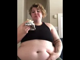 BBW Gorges on 1.7 lb Burrito