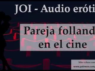 Spanish JOI in Cinema - Hardcore Action