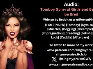 Tomboy Gym-rat GF Demands Breeding - Erotic Audio - Sung by Singmypraise