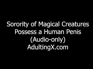 Magic Sorority ASMR Porn - Hard Cum Audio (NSFW)