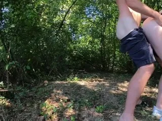 Julie Rosex Public Risqué Ep2: Hot in Woods