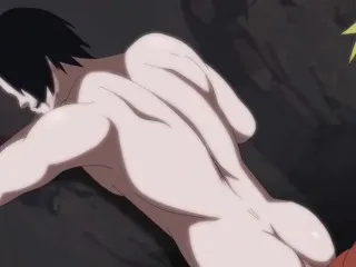 Sasuke & Naruto Hentai Anime: Raw Rear Thrusting - Yaoi