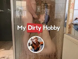 FinaFoxy's Shower Apology: Steamy Blowjob to Stepdad