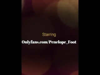 Footjob Nude Pornstar Action