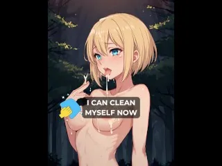 Anime Teen Loses Self in Forest, Tentacle Hentai Uncensored