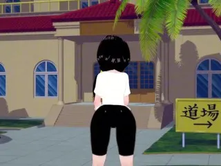 ZFighterTrainer x Videl Tits - Dragon Ball Scene 10