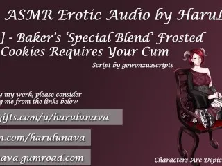 [ASMR Audio] Baker's 'Cum on Cookies' - Explicit Erotica