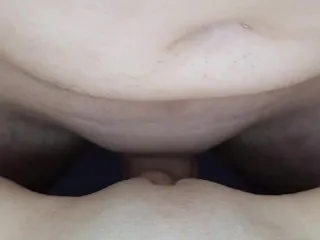 Hard Cock Clit Rub, Intense Orgasm