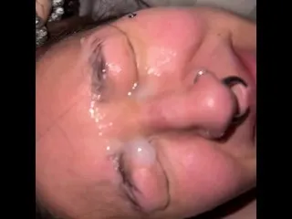 Face Cumming Intensely