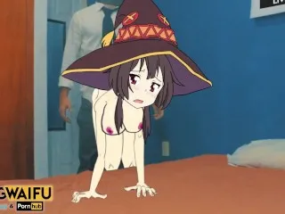 Konosuba Megumin BIG ANIME Ass Hentai Sex