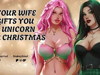 Christmas Unicorn ASMR Roleplay - [FF4M] Hot Wife Gift