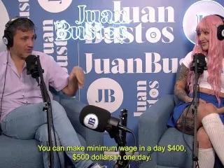 Ninna's Gym-Honed Big Ass Debut in Porn World - Hottest Moans | Juan Bustos Podcast