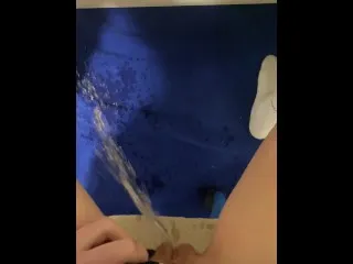 College Girl Desperate Peeing Carpet