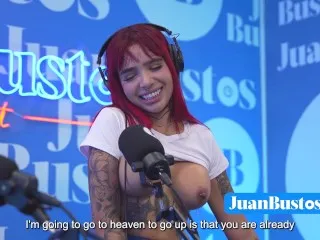 Red-haired Tattooed Diavlolilith & Friend Fucked, Vibrating Pussy - Juan Bustos Podcast