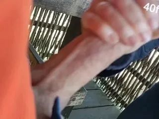 Outdoor BJ & Handjob to Finish