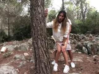 Kaya Way's Tinder Trap: Wild Outdoor Anal