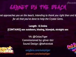 [Garnet Beach Orgy] Erotic Steven Universe Audio Play by Oolay-Tiger