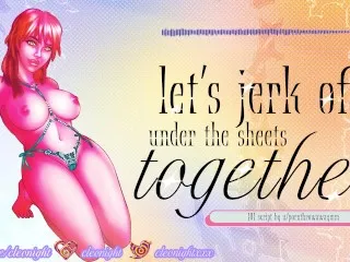 Jerking Off Together Under Sheets - JOI [Relaxing Audio]