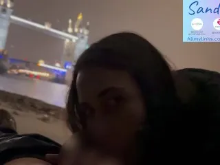 London Bridge Blowjob/Balls Suck Session