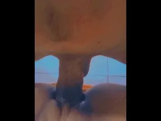 Busty Babe's Creampie