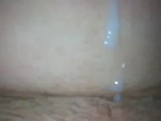 Husband Blasts & Smears Wife's Pussy