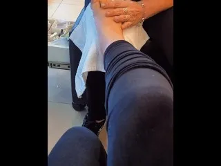 Hot Wife Moema's Feet Fetish