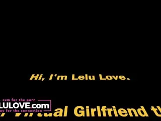 Lelu Love's Standing Masturbation > Doggystyle Pounding > Big Creampie