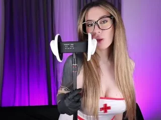 NSFW: ASMR Nurse Ear Licking Onlyfans Video