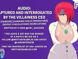 CEO Villainess Torture & Questions - Audio Captured