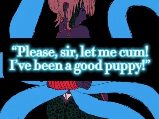 [ASMR][ENBY4M] Sir, beg for Cum - Good Puppy Whimpers & Beguines